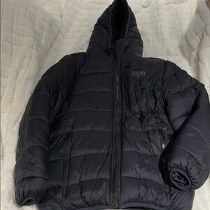 Boys DKNY Sport Black Puffer Jacket